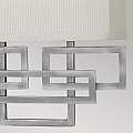 Applique Contemporanea Lanza Acciaio Nichel Antico 2 Luci E14 HK-LANZA2-AN