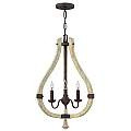 Lampadario Industrial Nordico Middlefield Acciaio Ferro Ruggine Legno 3 Luci E14 HK-MIDDLEFIELD3