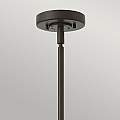Sospensione Vintage Rigby Acciaio Bronzo Buckeye 1 Luce E27 HK-RIGBY-P-KZ