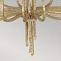 Lampadario Industrial Nordico Spyre Acciaio Oro Champagne 6 Luci E14 HK-SPYRE6C-CPG