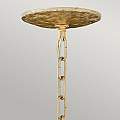 Lampadario Contemporaneo Spyre Acciaio Oro Champagne 6 Luci E14 HK-SPYRE6P-CPG