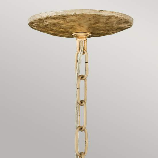 Lampadario Contemporaneo Spyre Acciaio Oro Champagne 6 Luci E14 HK-SPYRE6P-CPG