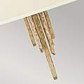 Lampadario Contemporaneo Spyre Acciaio Oro Champagne 6 Luci E14 HK-SPYRE6P-CPG