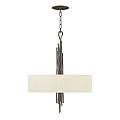 Lampadario Contemporaneo Spyre Acciaio Bronzo Metallizzato Opaco 6 Luci E14 HK-SPYRE6P-MMB