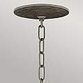 Lampadario Contemporaneo Spyre Acciaio Bronzo Metallizzato Opaco 6 Luci E14 HK-SPYRE6P-MMB