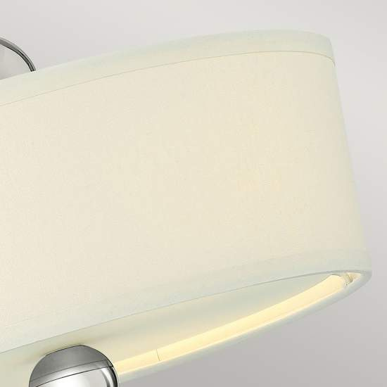 Lampadario Contemporaneo Zelda Acciaio Nichel Lucido Vetro 3 Luci E27 HK-ZELDA-SF-PN