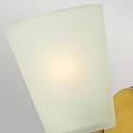Applique Contemporanea Zelda Acciaio Ottone Vintage Vetro 1 Luce E27 HK-ZELDA1-VS