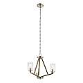 Lampadario Contemporaneo Deryn Acciaio Grigio Antico 3 Luci E27 KL-DERYN3-DAG