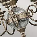 Lampadario Classico Rosalie In Acciaio Oro Sterlina 5 Luci E14 KL-ROSALIE-5A