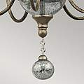 Lampadario Classico Rosalie In Acciaio Oro Sterlina 5 Luci E14 KL-ROSALIE-5A