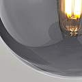 Applique Contemporanea Kula Acciaio Nichel Lucido Vetro 1 Luce E14 KULA1