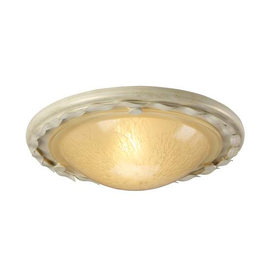 Plafoniera Classica Olivia Metallo Oro 1 Luce E27 OV-F-IV-GOLD