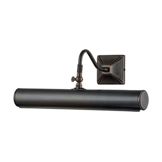 Applique Classica Picture Light Acciaio Bronzo Scuro 2 Luci E14 PL1-20-DB