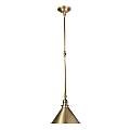 Applique Industrial Nordico Provence Acciaio Ottone Antico 1 Luce E27 PV-GWP-AB
