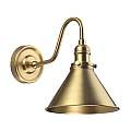 Applique Contemporanea Provence Acciaio Ottone Antico 1 Luce E27 PV1-AB