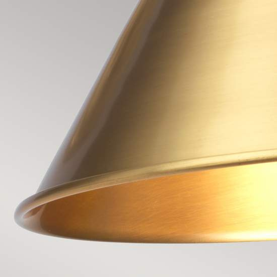 Applique Contemporanea Provence Acciaio Ottone Antico 1 Luce E27 PV1-AB