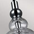 Sospensione Industrial Nordica Loras Acciaio Vetro 1 Luce E27 QN-LORAS-1MP