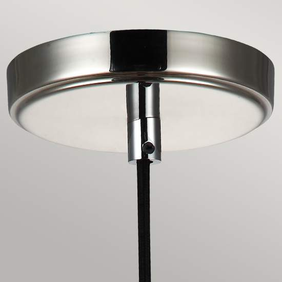 Sospensione Industrial Nordica Loras Acciaio Vetro 1 Luce E27 QN-LORAS-1MP