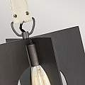 Sospensione Industrial Nordica Ludlow Acciaio Grafite Spazzolata 1 Luce E27 QN-LUDLOW-1P-GR