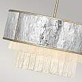 Lampadario Contemporaneo Reverie Acciaio Oro Champagne 4 Luci E14 QN-REVERIE-4P-CPG