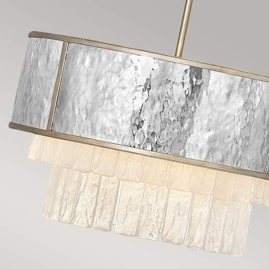 Lampadario Contemporaneo Reverie Acciaio Oro Champagne 4 Luci E14 QN-REVERIE-4P-CPG