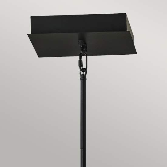 Lampadario Industrial Nordico Styx Acciaio Nero Oro Led Integrato 48W 3000K QN-STYX-LED-P-BG