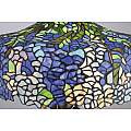 Lampada Da Scrivania Tiffany Coba Light Acciaio Bronzo Vintage 3 Luci E27 QZ-COBALT-TL