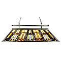 Lampadario Tiffany Inglenook Metallo Bronzo Valiant 3 Luci E27 QZ-INGLENOOK-ISLE