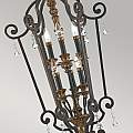 Lampadario Classico Marquette Acciaio Bronzo Heirloom 6 Luci E14 QZ-MARQUETTE6-B