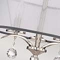 Lampadario Contemporaneo Whitney Metallo Argento Imperiale 3 Luci E14 QZ-WHITNEY-SF