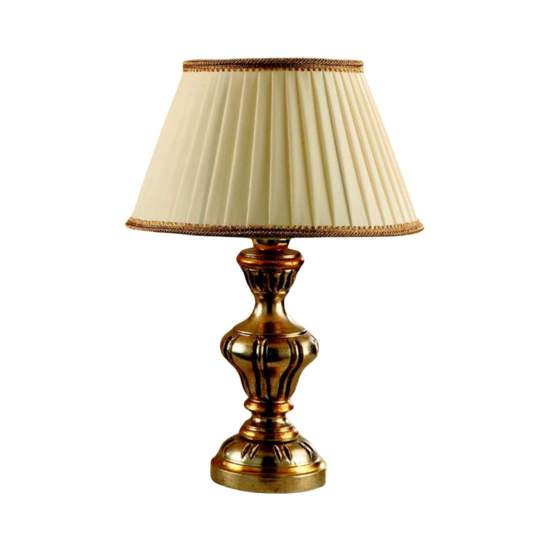 Lumetto In Legno Classico Argento Mecca Con Paralume 1 Luce Rondine | Abatjour - Lumi e Lumetti | Luce Art Shop Lumetto In Legno Classico Argento Mecca Con Paralume 1 Luce Rondine | LuceArt