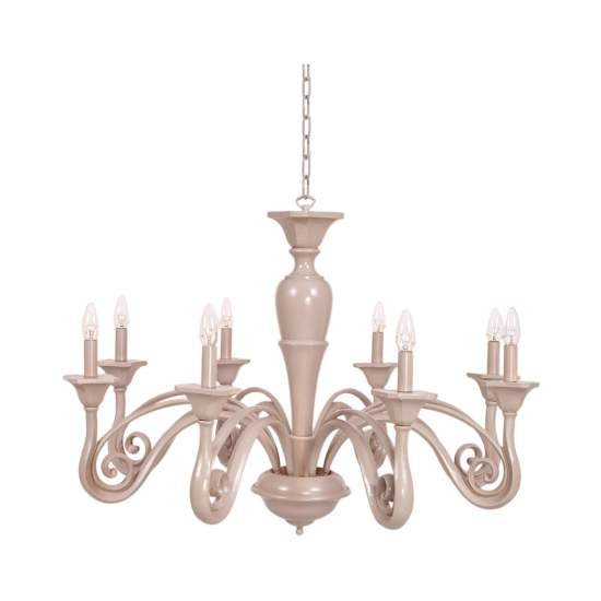 Lampadario In Legno Classico Tortora Opaco 8 Luci Nibbio | Lampadari e Sospensioni | Luce Art Shop Lampadario In Legno Classico Tortora Opaco 8 Luci Nibbio | LuceArt