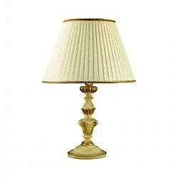 Lume In Legno Classico Giallo Crema Sbiancato Con Paralume 1 Luce Rondone