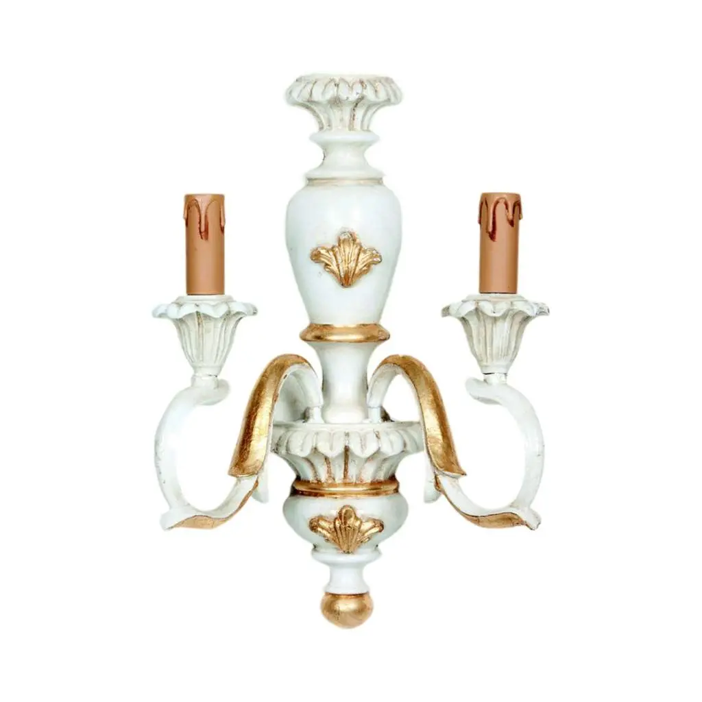 Design Toscano Specchio Art Nouveau – Stile Parigino In Avorio E Oro, 18x47 Cm Per Parete Elegante