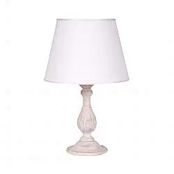 Lume In Legno Classico Cipria Con Paralume 1 Luce Falconidi