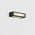 Applique Moderna Esterno Aster B Alluminio Antracite 1 Luce E27 ASTER-7271B-DG