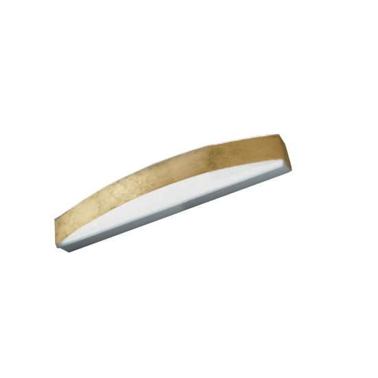 Applique Contemporanea Band Metallo Foglia Oro Led 16W BAND-A28-GF