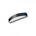 Applique Contemporanea Band Metallo Nero Led 20W BAND-A37-NE