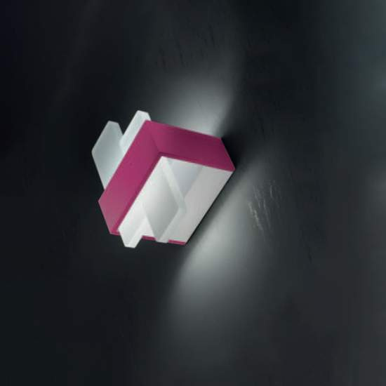 Plafoniera Moderna Bunny Metallo Magenta Led 12W BUNNY-A19-MA
