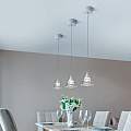 Sospensione Contemporanea Cony Metallo Bianco Led 7W CONY-S1-WH
