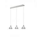 Sospensione Contemporanea Cony Metallo Bianco Led 21W CONY-S3-TR-WH