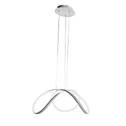 Sospensione Contemporanea Dizzy Metallo Bianco Led 39W