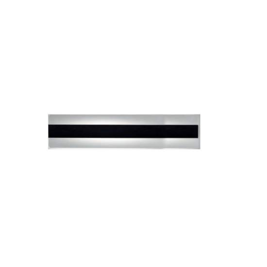 Applique Contemporanea Doup Metallo Nero Led 43W DOUP-A66-NE