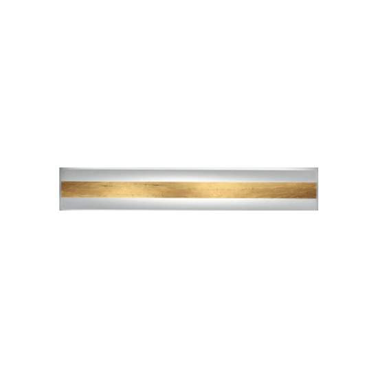 Applique Contemporanea Doup Metallo Foglia Oro Led 56W DOUP-A86-GF