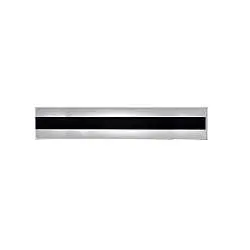 Applique Contemporanea Doup Metallo Nero Led 56W