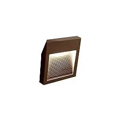 Applique Contemporanea Flat Metallo Ruggine Led 6W