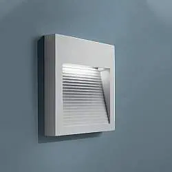 Applique Contemporanea Flat Metallo Bianco Led 6W