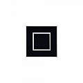 Plafoniera Contemporanea Frameplus Metallo Nero Led 48W FRAMEPLUS-Q50-NE