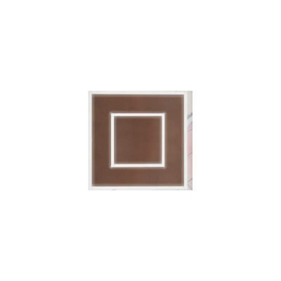Plafoniera Contemporanea Frameplus Metallo Ruggine Led 48W FRAMEPLUS-Q50-RU