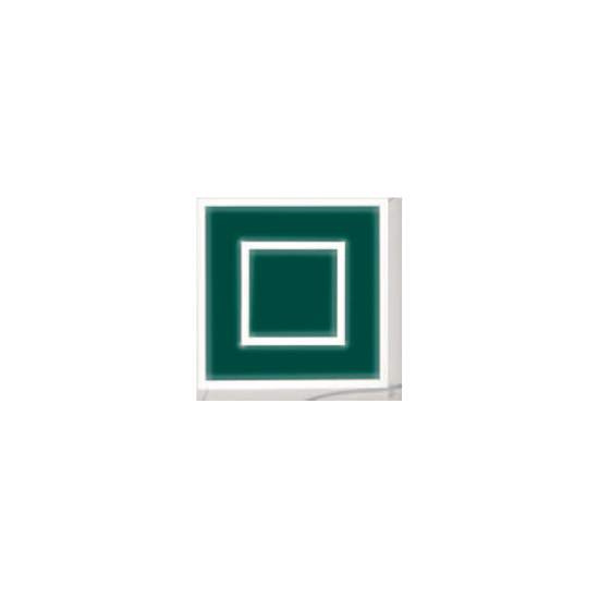 Plafoniera Contemporanea Frameplus Metallo Verde Bosco Led 48W FRAMEPLUS-Q50-VB
